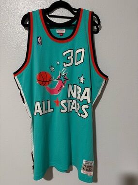 Mitchell & Ness Teal Hardwood Classics NBA Jersey Patch